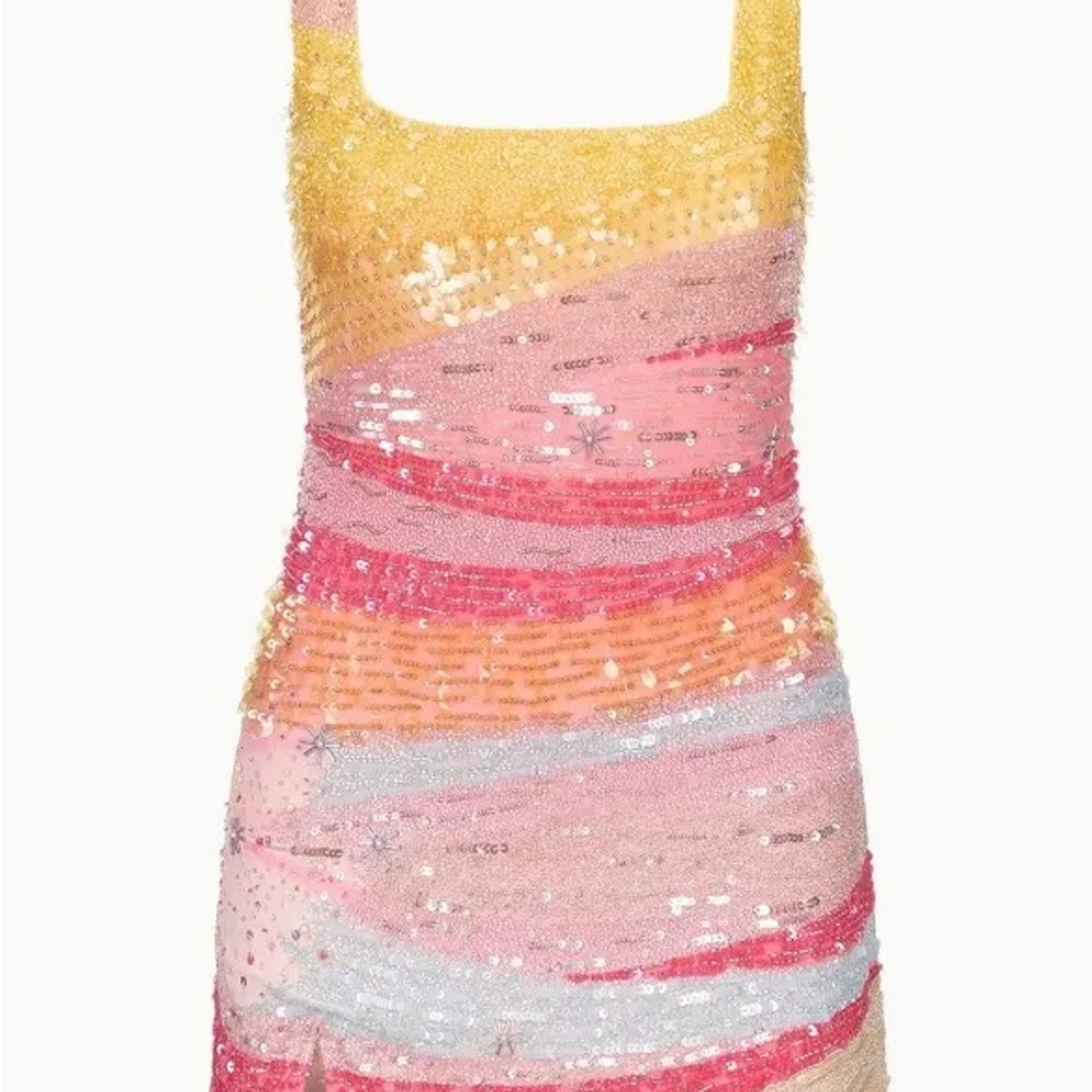 STAUD Le Sable Sunset Dress